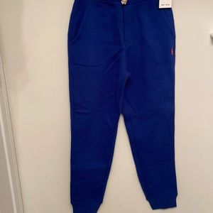 Blue polo pants for boys